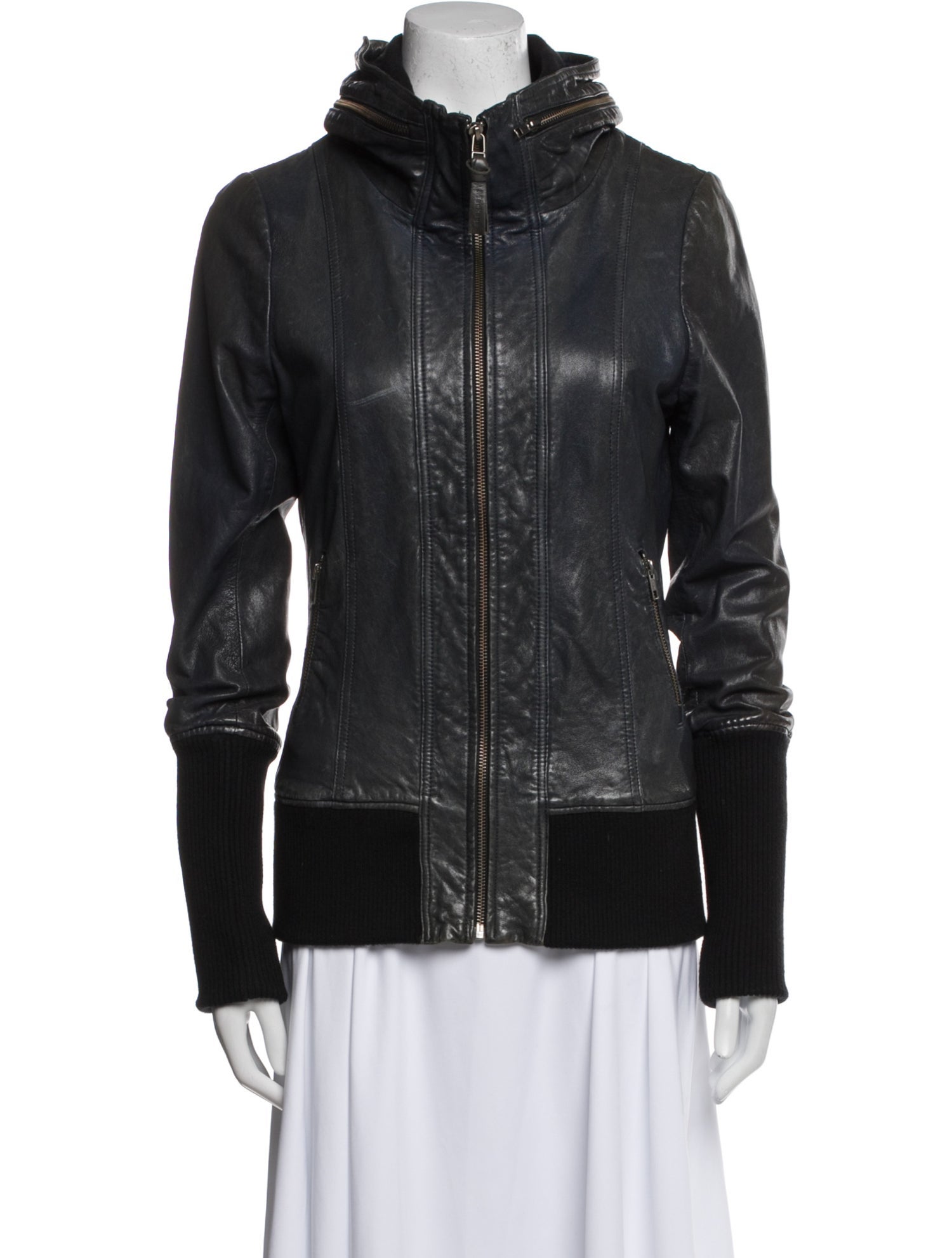 Mackage Leather Biker Jacket