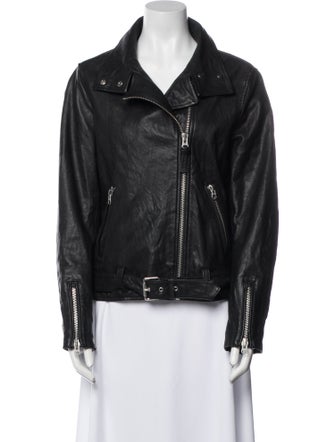 Mackage Leather Biker Jacket