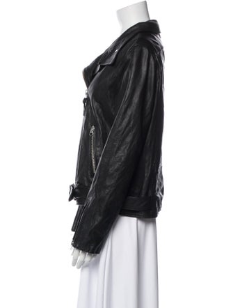 Mackage Leather Biker Jacket