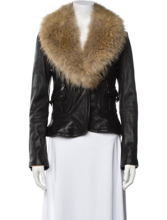 Mackage Leather Biker Jacket