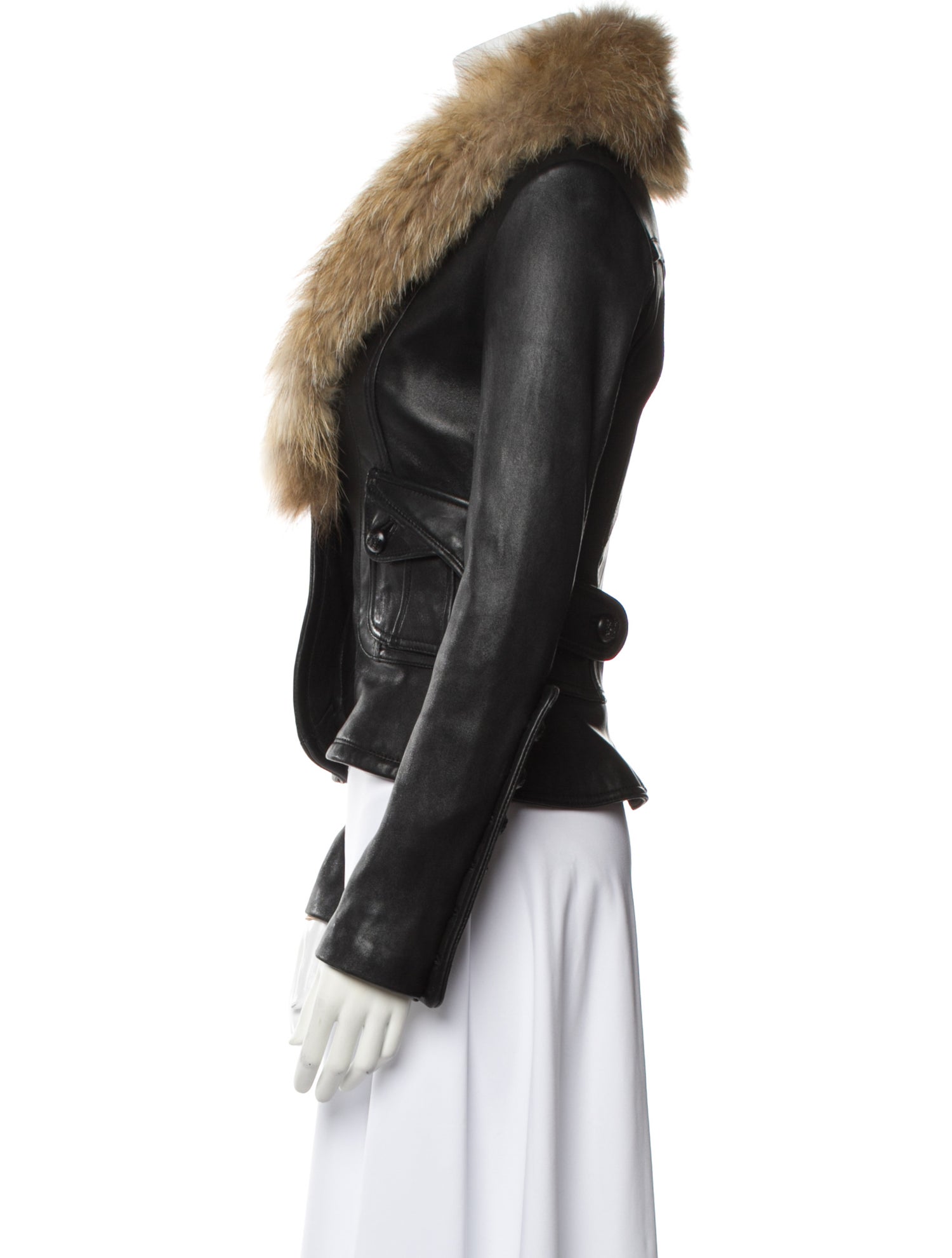 Mackage Leather Biker Jacket