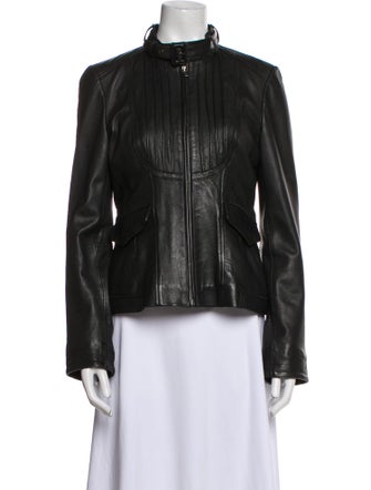 Mackage Leather Biker Jacket
