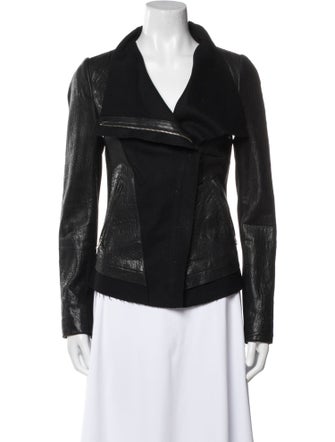 Mackage Lamb Leather Biker Jacket