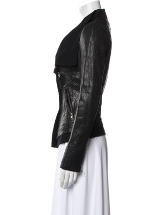 Mackage Lamb Leather Biker Jacket