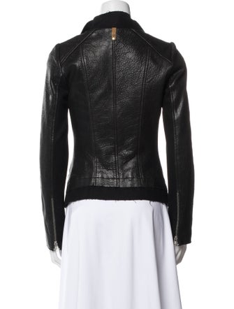 Mackage Lamb Leather Biker Jacket