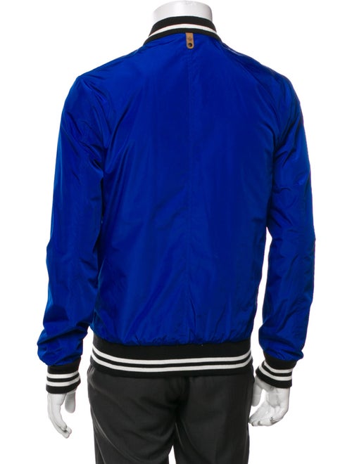 Mackage Striped Bomber Jacket