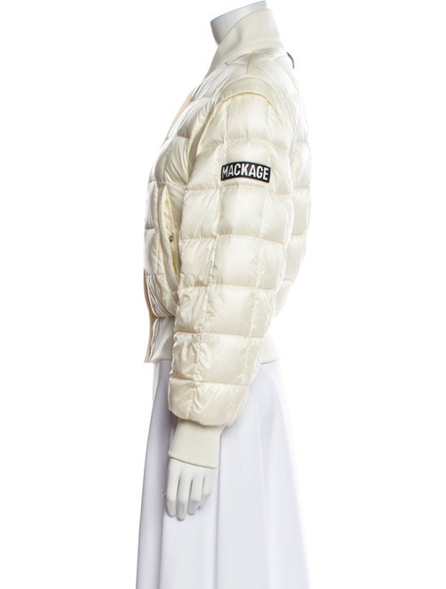 Mackage Nylon Printed Faux Fur Jacket