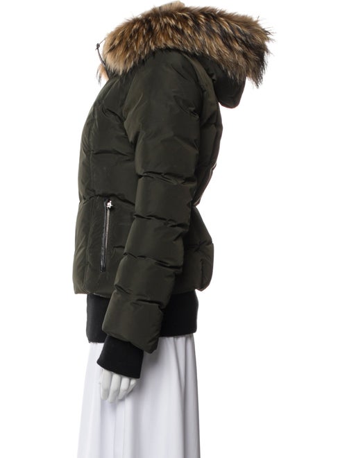 Mackage Colorblock Pattern Bomber Jacket