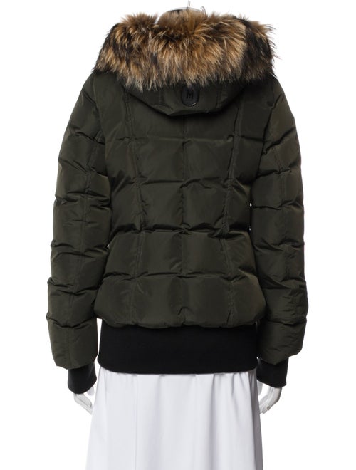 Mackage Colorblock Pattern Bomber Jacket