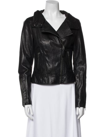 Mackage Lambskin Biker Jacket