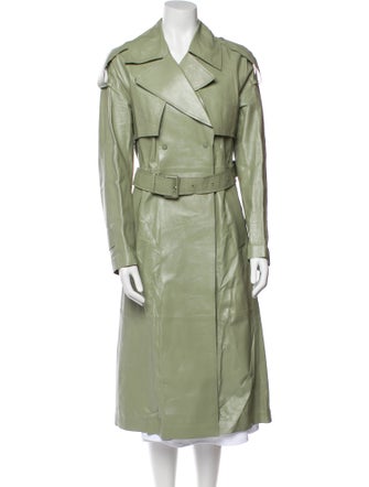Mackage Leather Trench Coat
