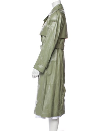 Mackage Leather Trench Coat