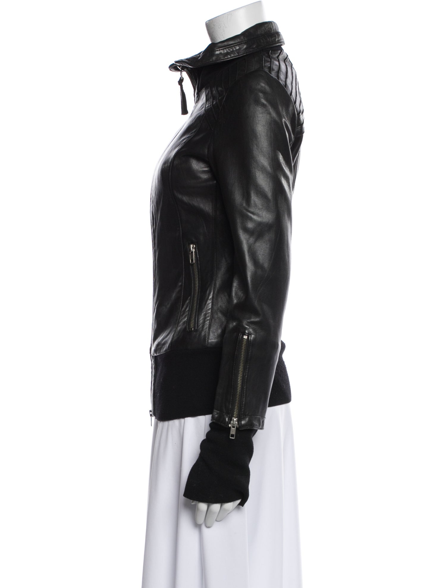 Mackage Leather Biker Jacket