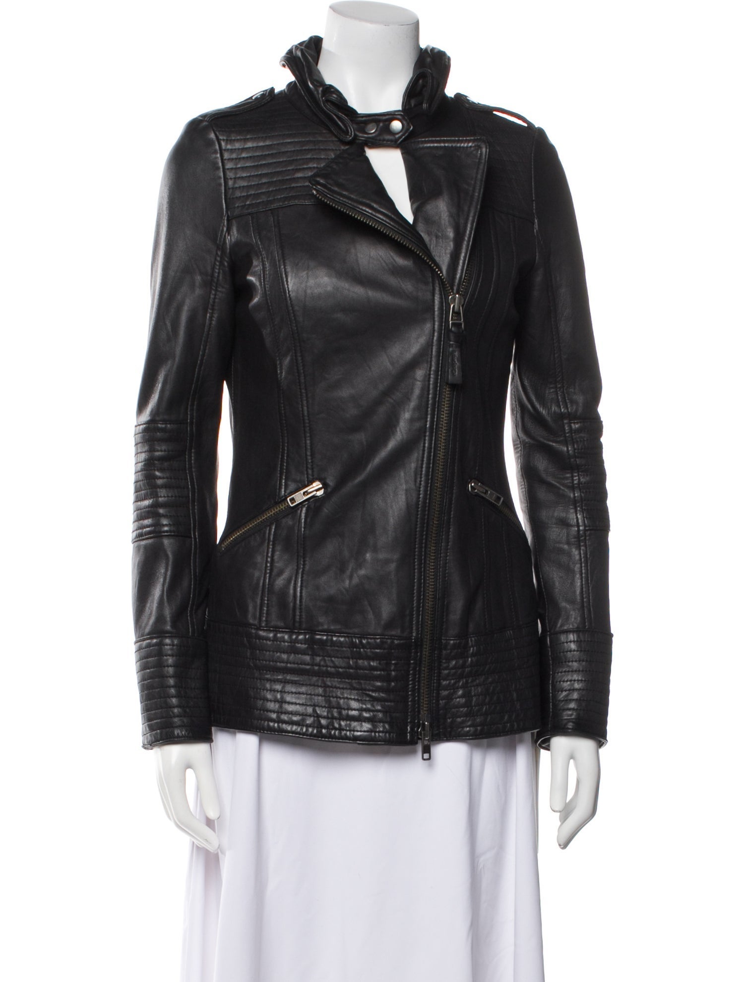 Mackage Leather Biker Jacket