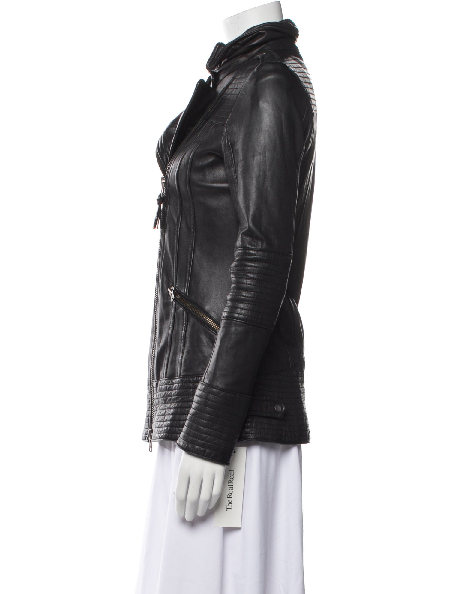 Mackage Leather Biker Jacket