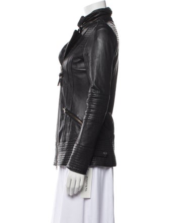 Mackage Leather Biker Jacket