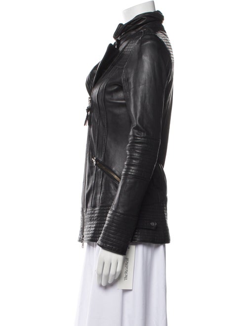 Mackage Leather Biker Jacket