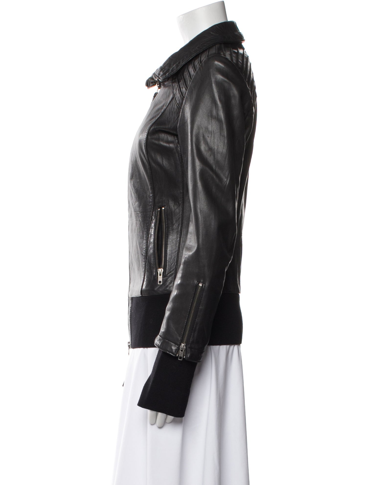 Mackage Leather Biker Jacket