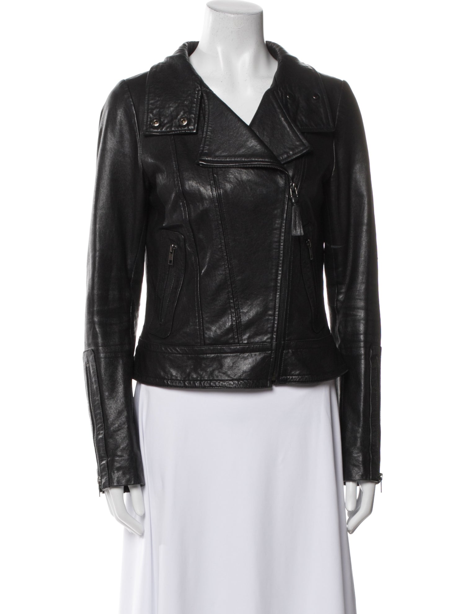 Mackage Leather Biker Jacket