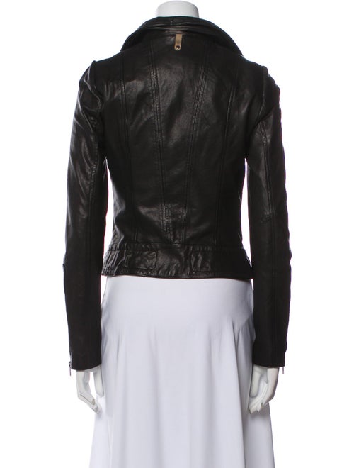Mackage Lamb Leather Biker Jacket