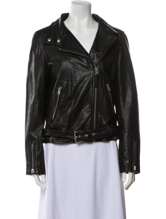 Mackage Lamb Leather Biker Jacket