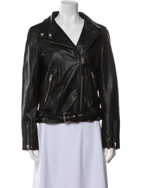 Mackage Lamb Leather Biker Jacket