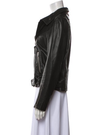 Mackage Lamb Leather Biker Jacket