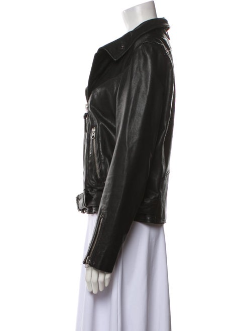 Mackage Lamb Leather Biker Jacket