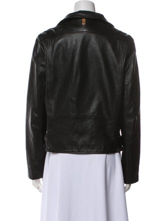 Mackage Lamb Leather Biker Jacket