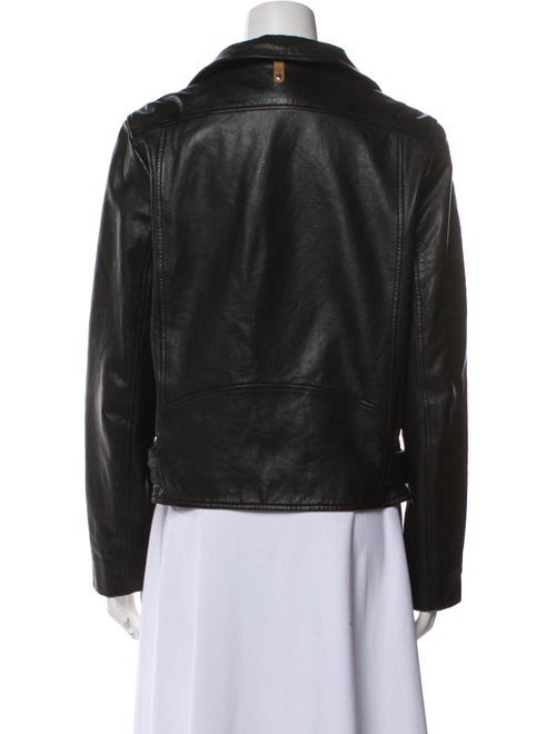 Mackage Lamb Leather Biker Jacket