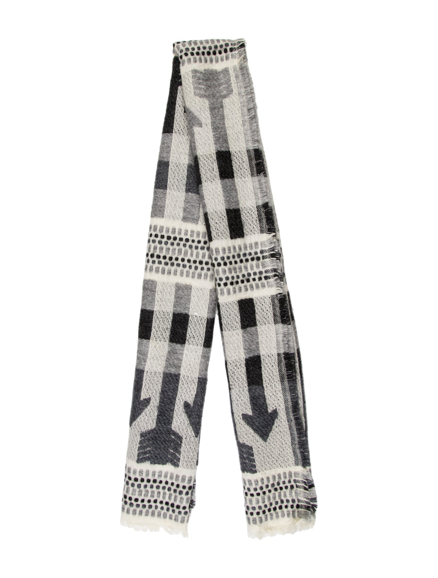 Mackage Acrylic Printed Scarf