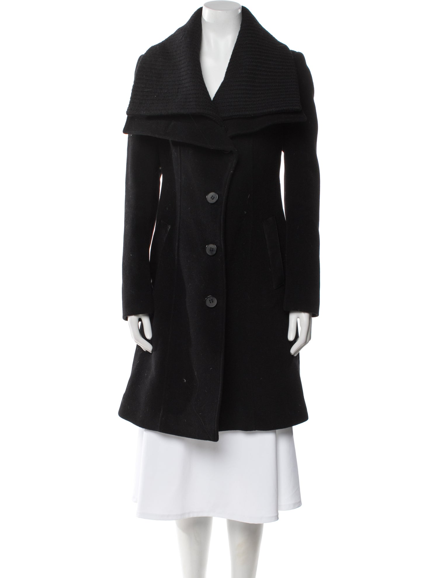 Mackage Wool Faux Fur Coat