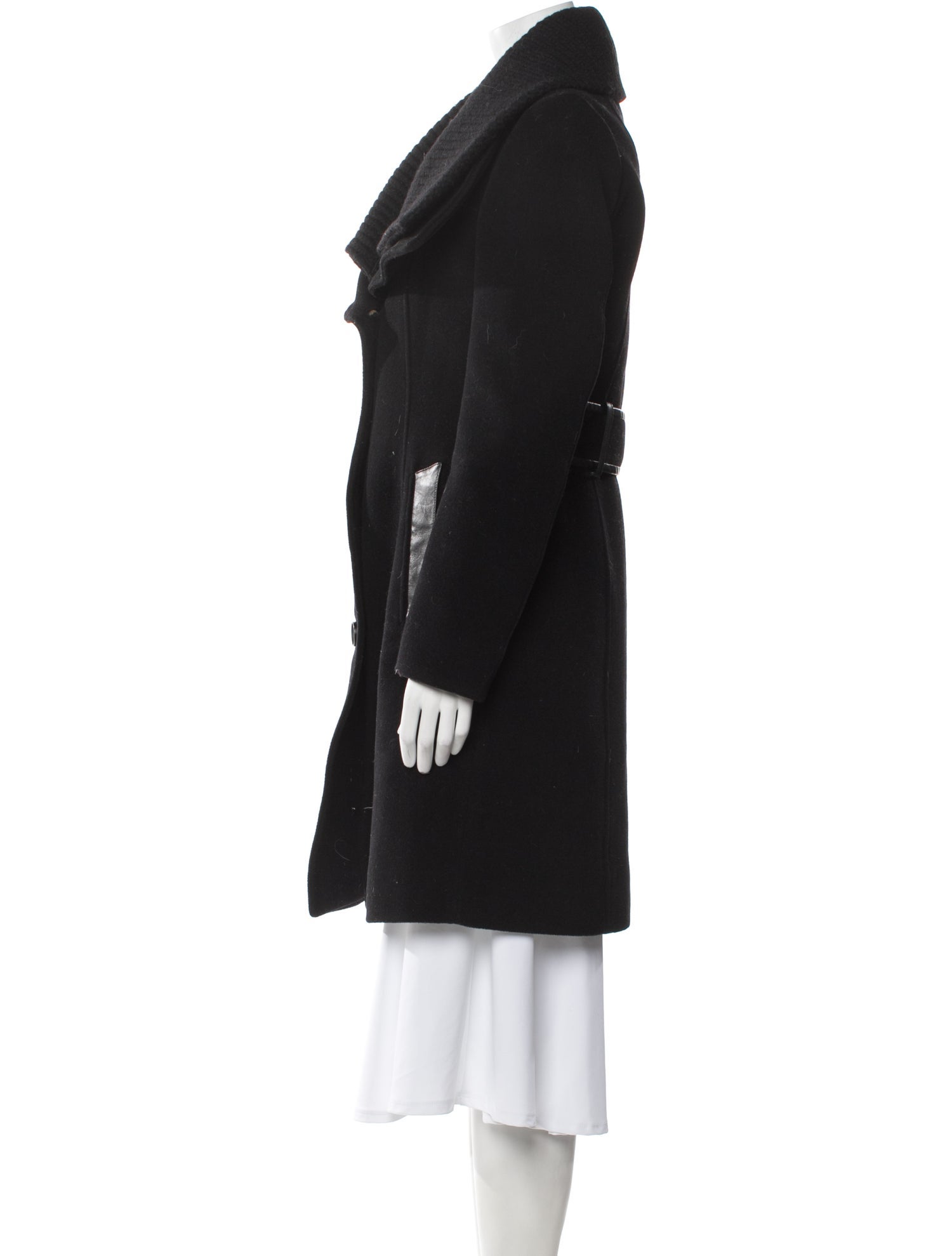 Mackage Wool Faux Fur Coat