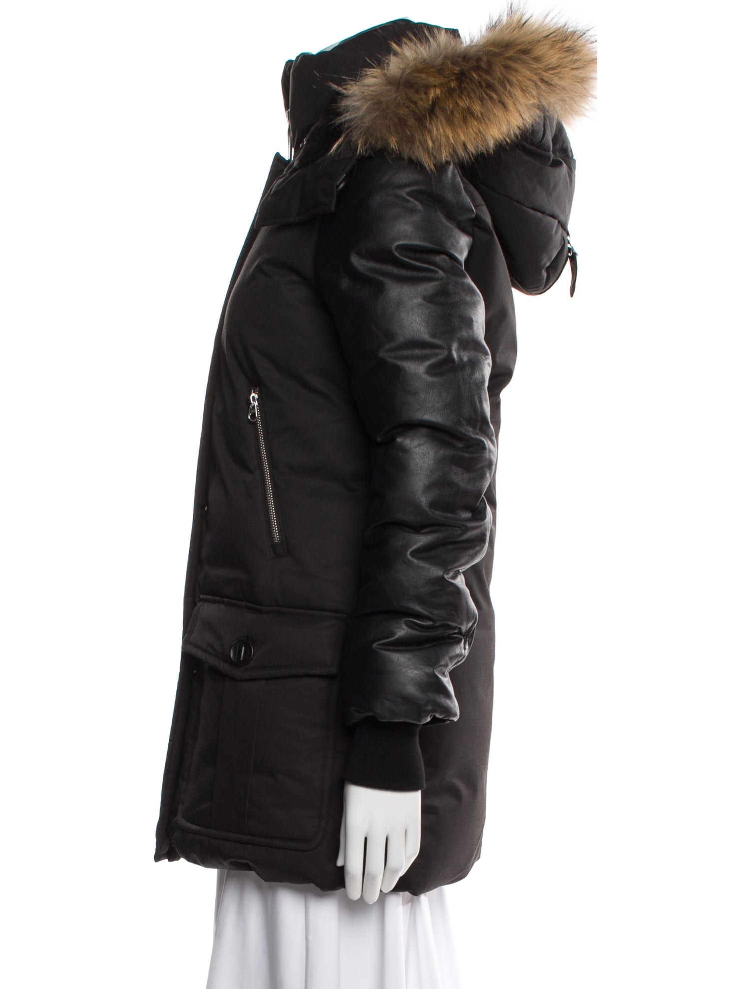 Mackage Leather Down Jacket