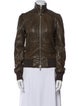 Mackage Leather Bomber Jacket