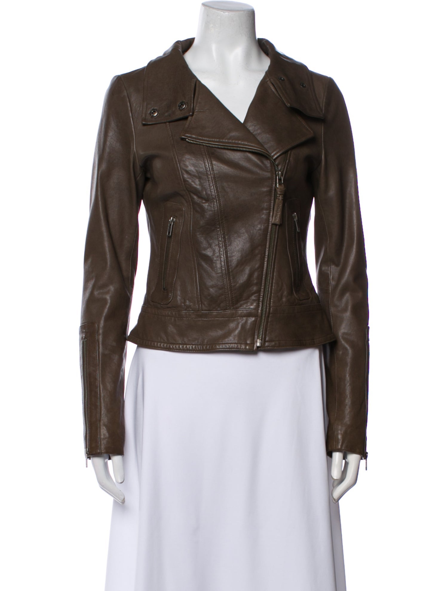 Mackage Leather Biker Jacket
