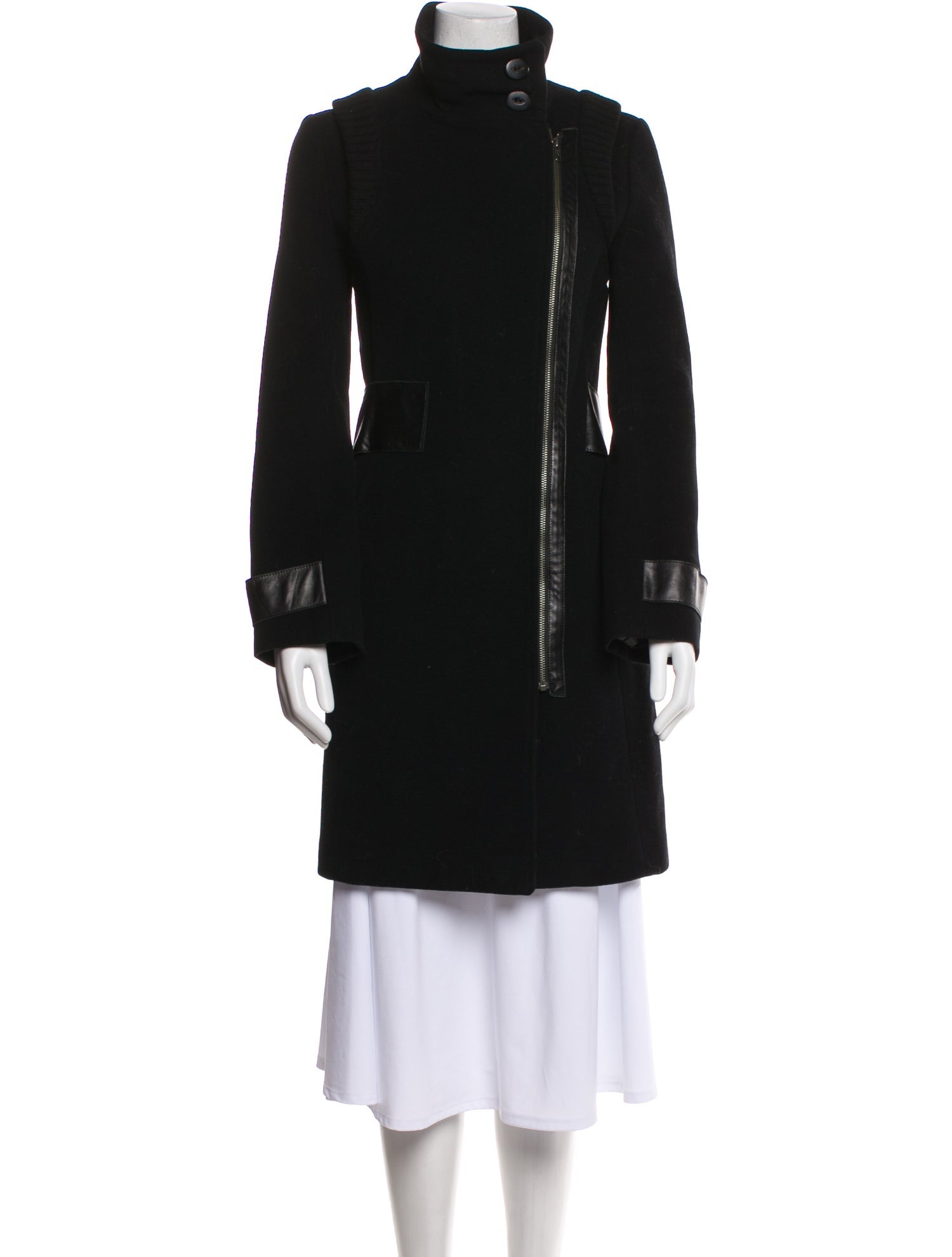 Mackage Wool Faux Fur Coat