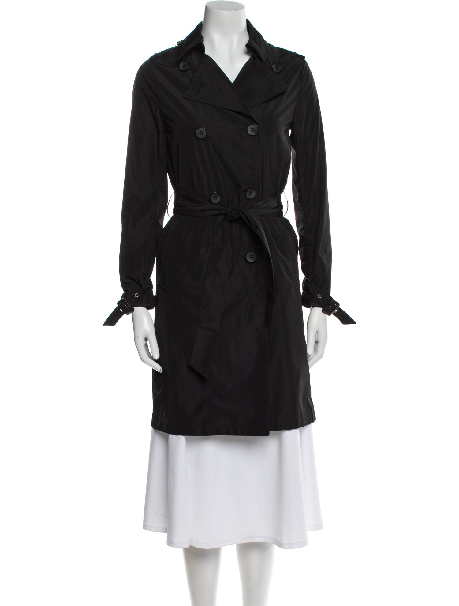 Mackage Leather Trench Coat