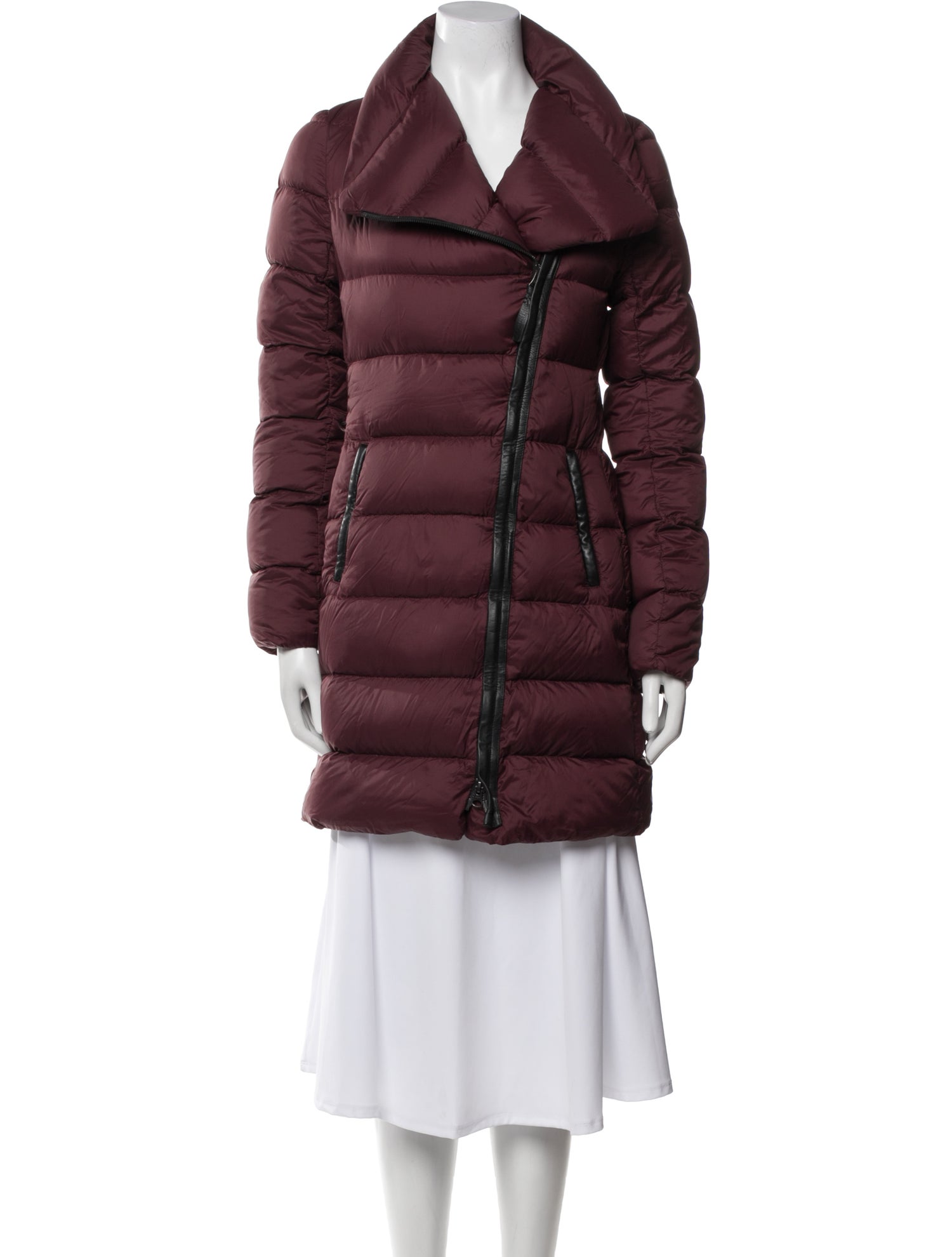 Mackage Nylon Striped Down Coat