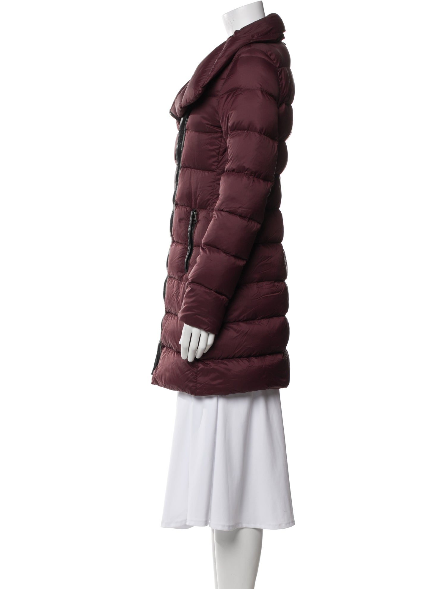 Mackage Nylon Striped Down Coat