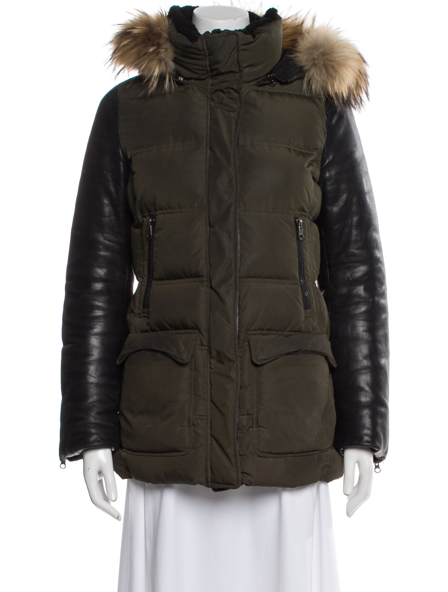 Mackage Lambskin Down Coat