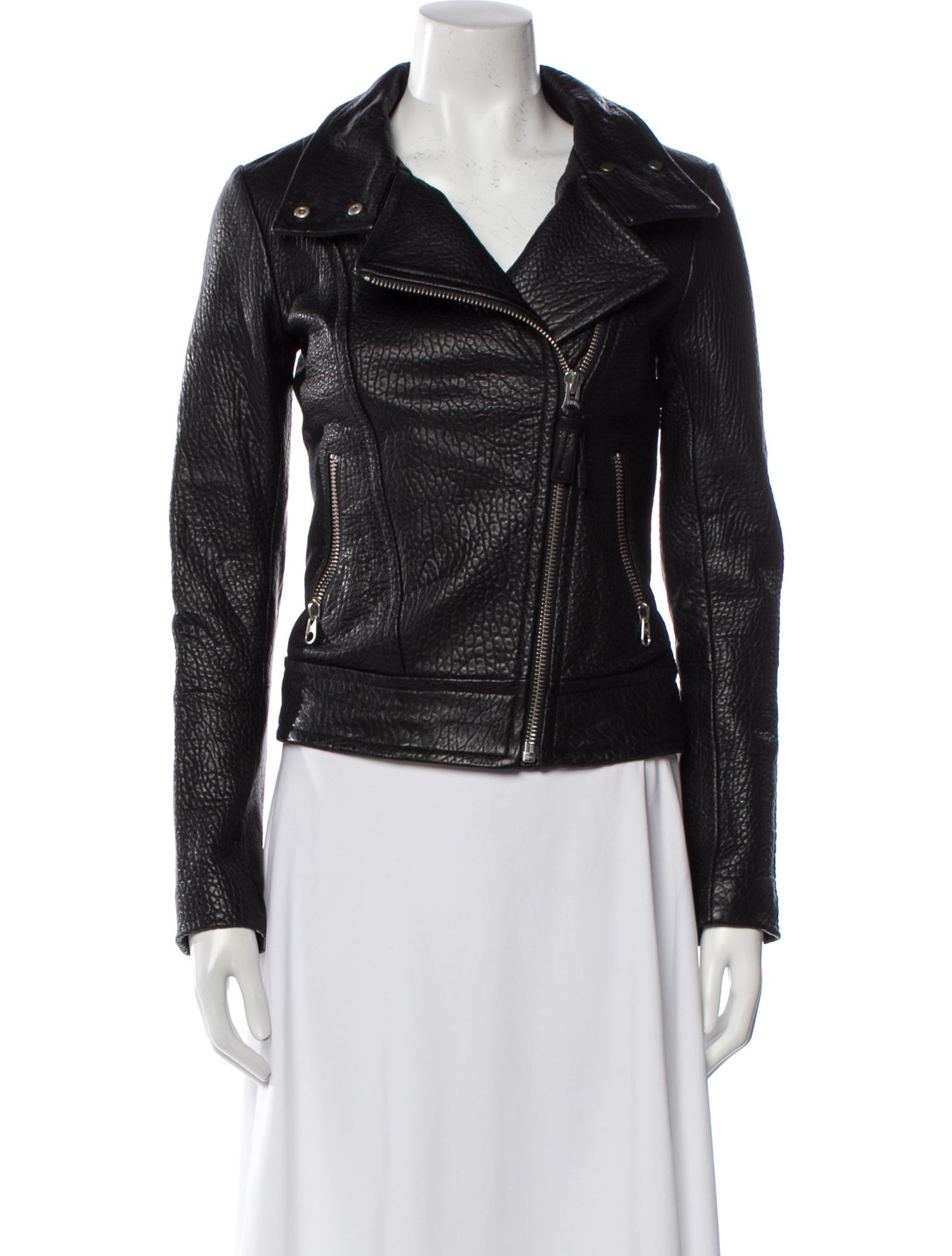 Mackage Leather Biker Jacket
