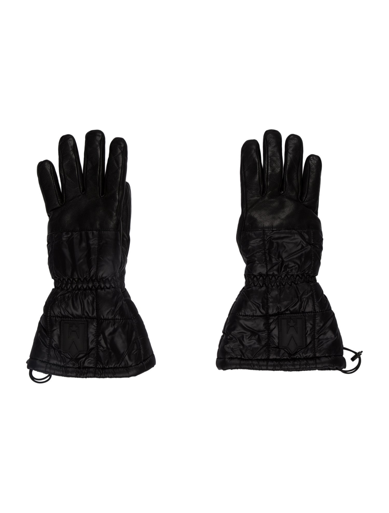 Mackage Leather Trim Logo Gloves