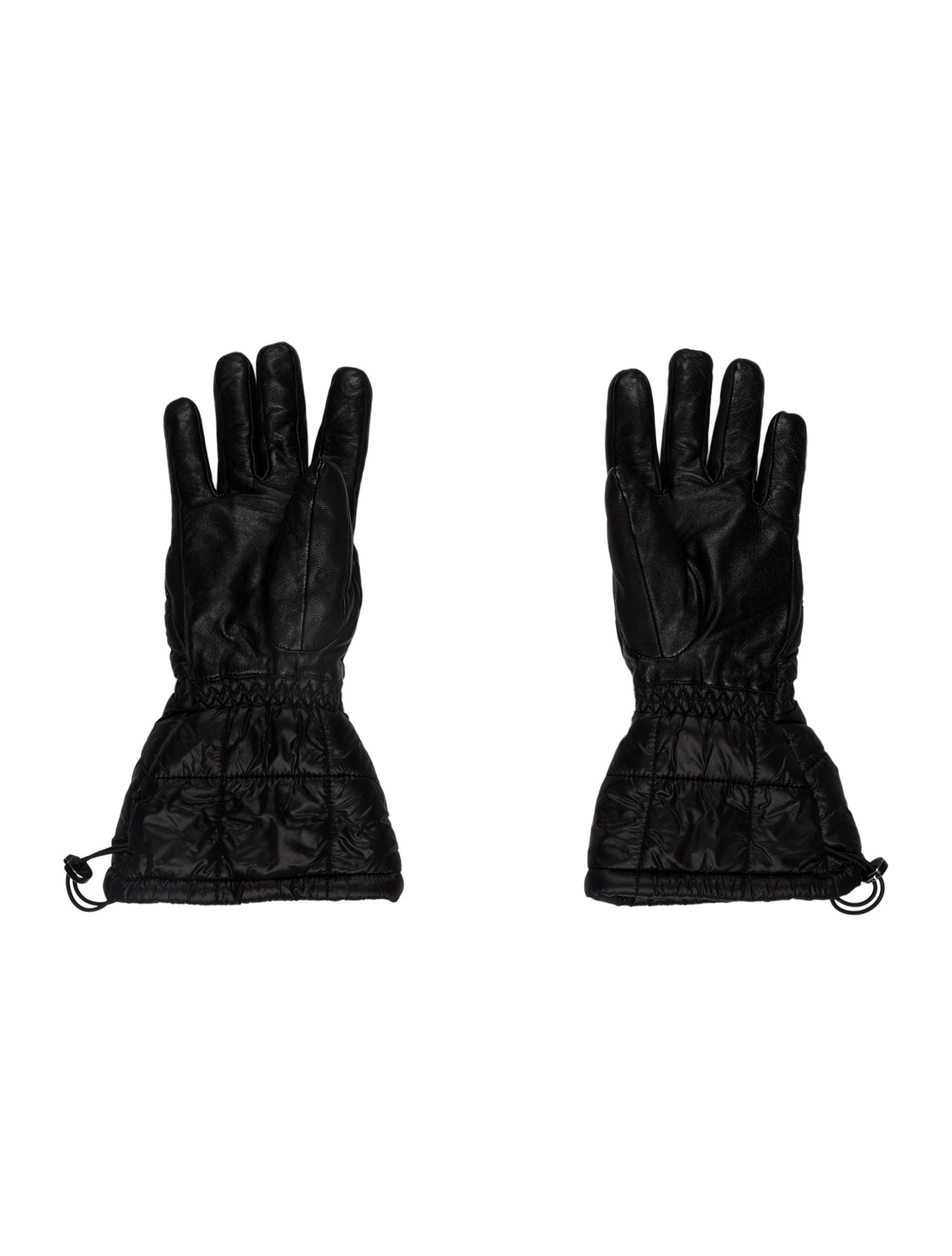 Mackage Leather Trim Logo Gloves