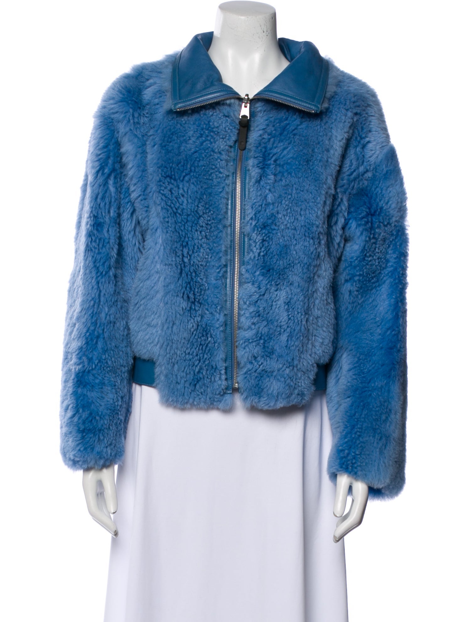 Mackage Leather Fur Jacket