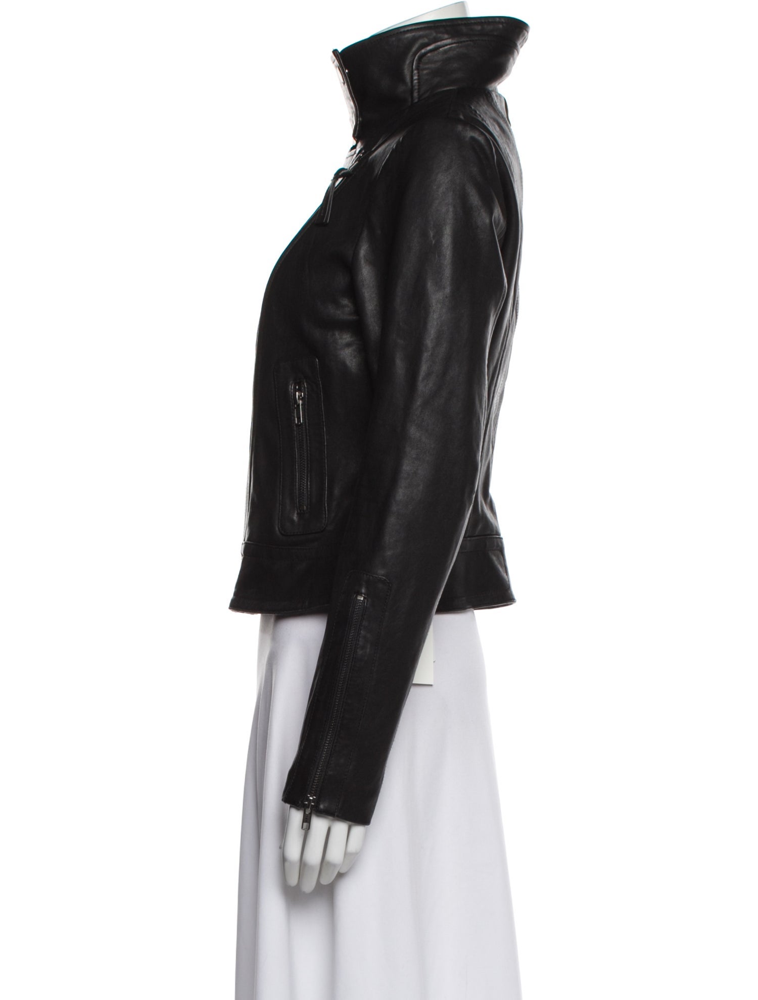 Mackage Leather Biker Jacket