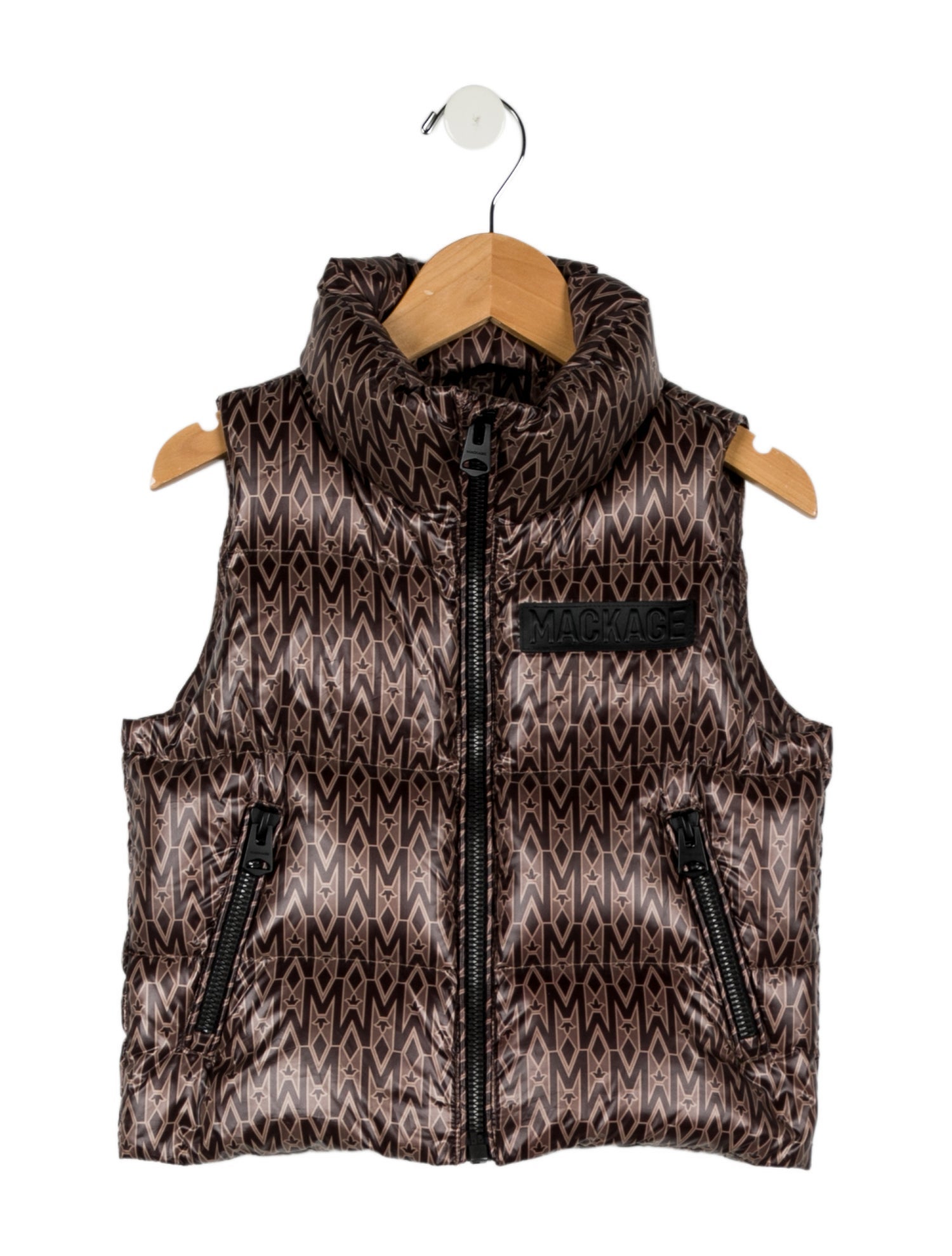 Mackage Boys' Monogram Print Vest
