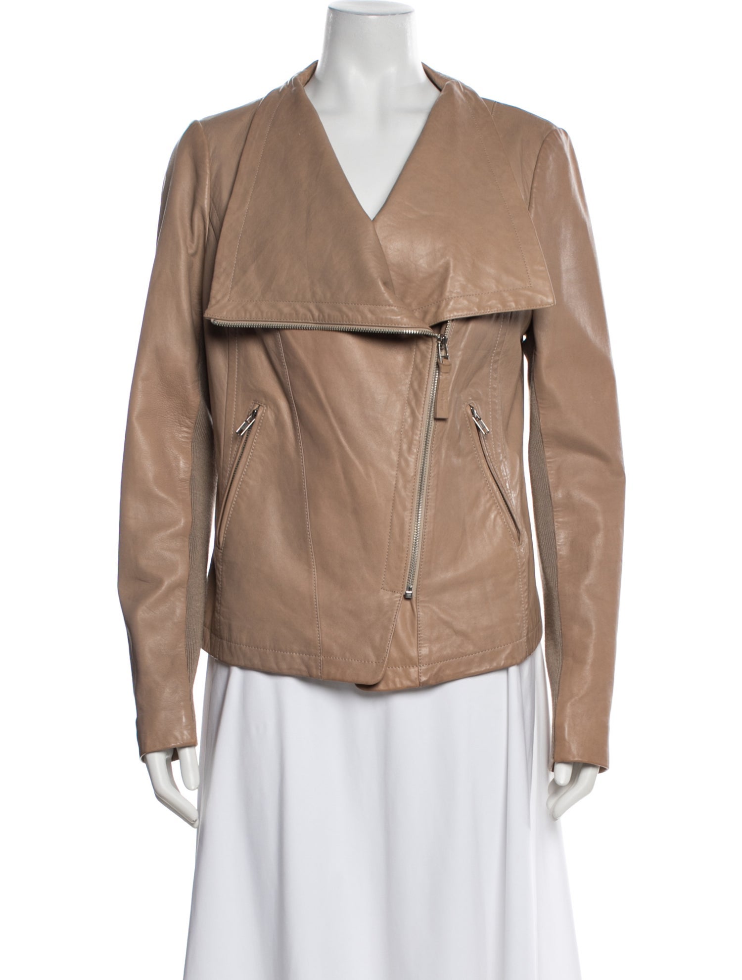 Mackage Lamb Leather Biker Jacket