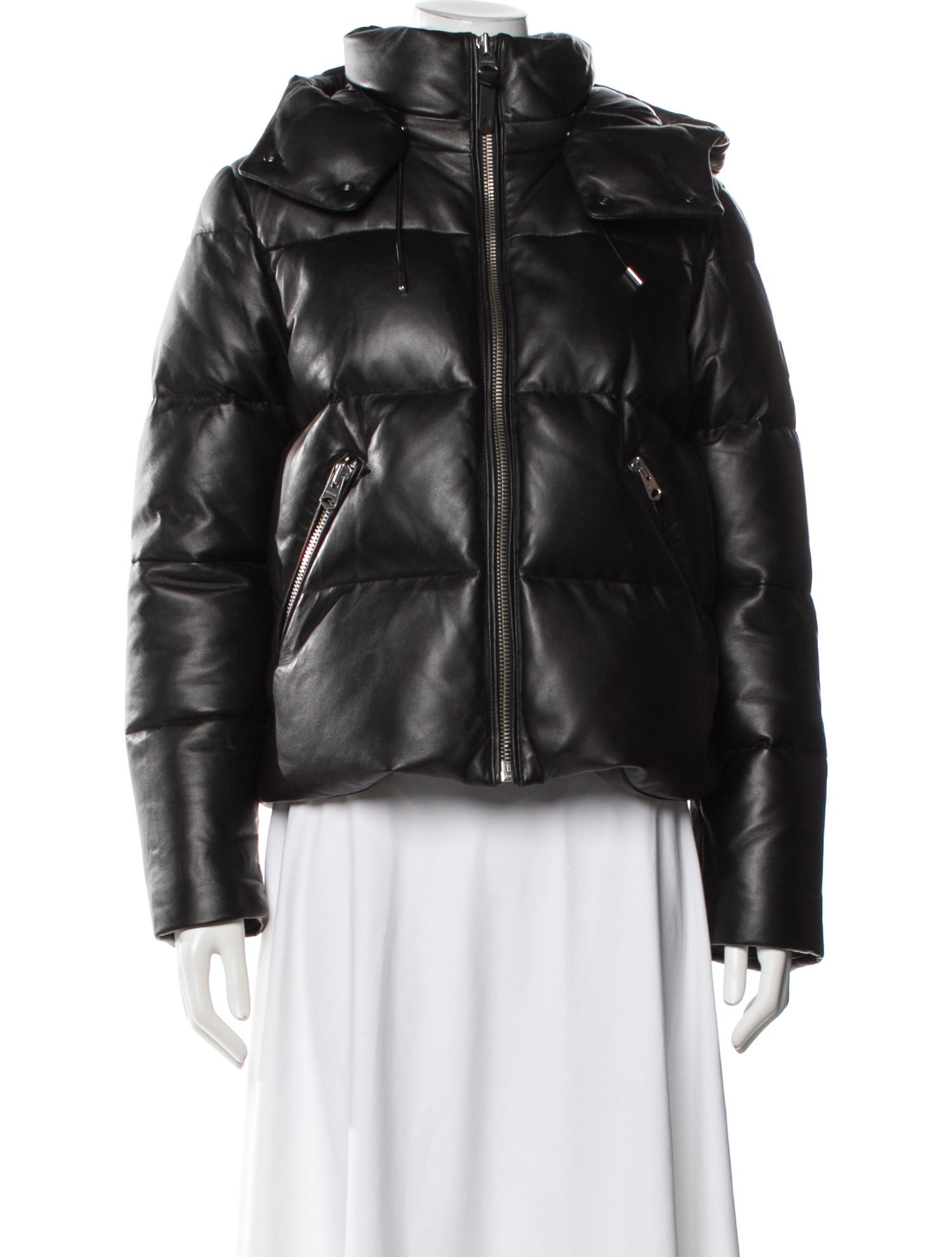 Mackage Leather Down Coat