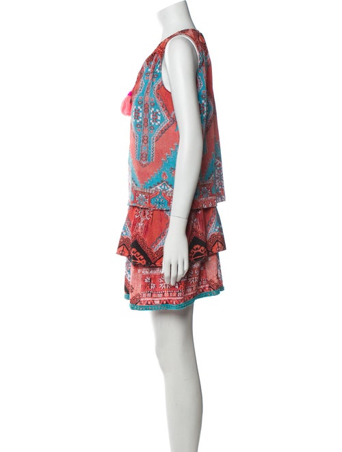 Hemant and Nandita Printed Mini Dress